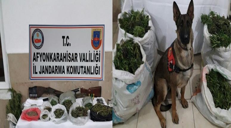 SİNANPAŞA'DA UYUŞTURUCU OPERASYONU