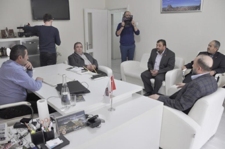 SP’li yöneticilerden AGD’ye ziyaret