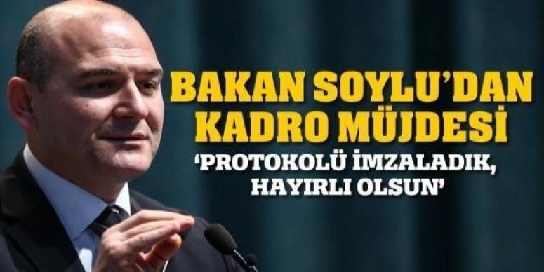 Taşeron İşçilere Bakan Soylu'dan Kadro Müjdesi