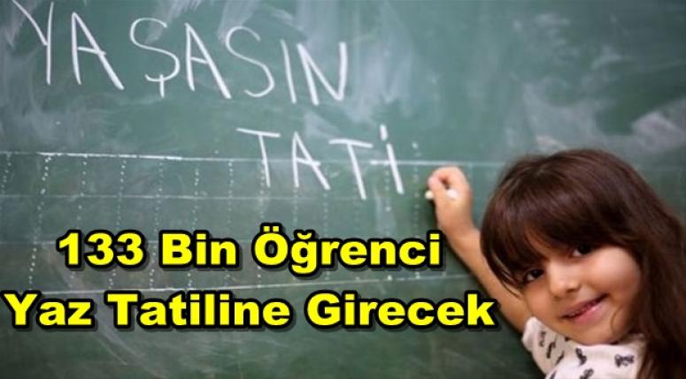 Afyonkarahisar'da 133 Bin Öğrenci Yaz Tatiline Girecek