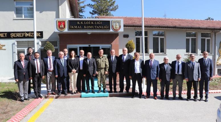 Tuğgeneral Osman Alp ziyaret edildi