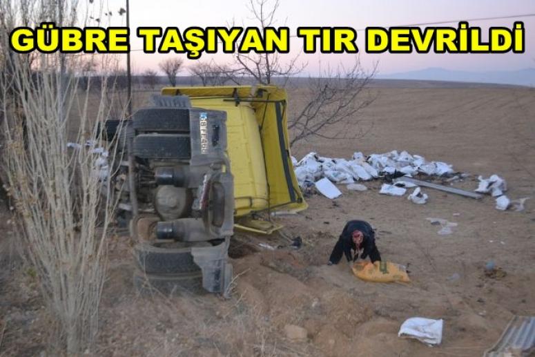 AFYON-KONYA YOLUNDA TRAFİK KAZASI !!!