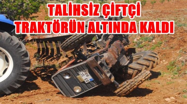 TRAKTÖRÜN ALTINDA KALDI !!