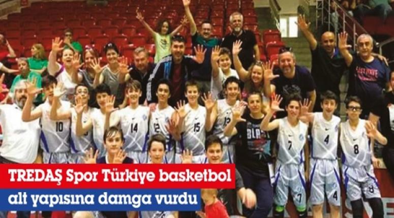 Basketbol alt yapısına TREDAŞ damgası