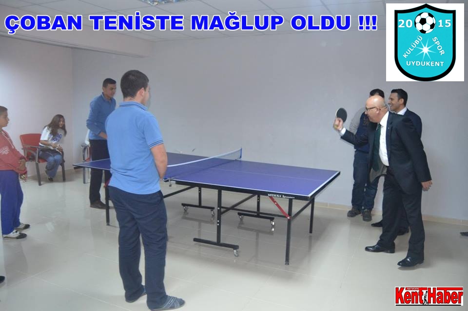 Burhanettin Çoban Teniste Mağlup Oldu !!!