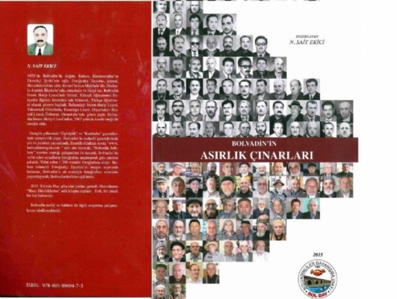 VAKFIMIZ YENİ YAYINI "BOLVADİN'İN ASIRLIK ÇINARLARI"KİTABININ BASIMI TAMAMLANDI.