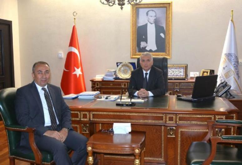 Vali Yıldırım, İl Emniyet Müdürü olarak Atanan Fahrettin Şen’i Makamında Kabul Etti