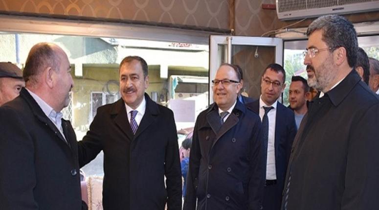 Veysel Eroğlu Esnaf Ziyaretinde Bulundu