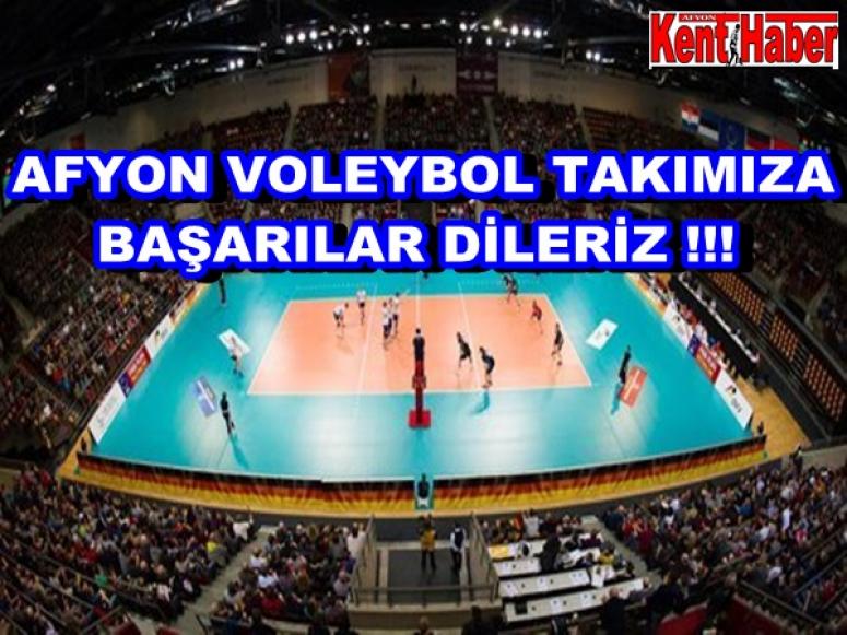 AFYON VOLEYBOL TAKIMIMIZ 1.LİGE ADINI YAZDIRMAYA HAZIR !!!