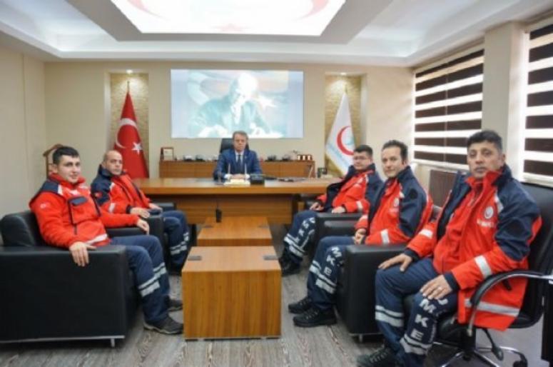 Şırnak'a giden gönüllü ekip Yemenici'yi ziyaret etti