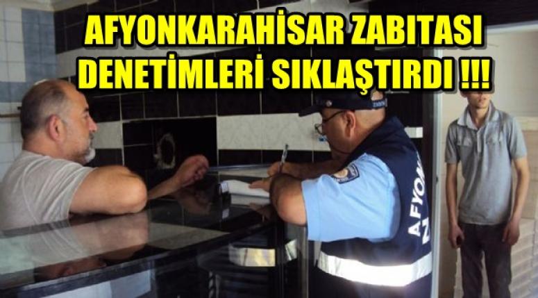 AFYONKARAHİSAR ZABITASI DENETİMLERİ SIKLAŞTIRDI !!!