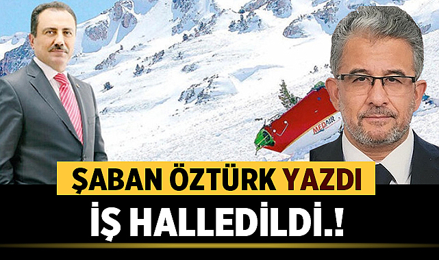 İŞ HALLEDİLDİ.!
