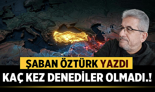 KAÇ KEZ DENEDİLER OLMADI.!