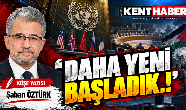DAHA YENİ BAŞLADIK.!