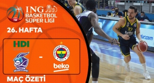 BSL 26. Hafta Özet | HDI Sigorta Afyon Belediyesi 61-99 Fenerbahçe Beko